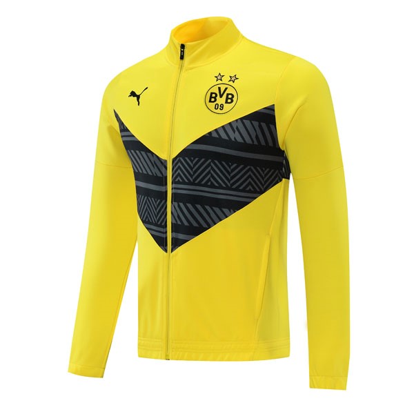 Chaqueta Borussia Dortmund 2022 2023 Amarillo Negro